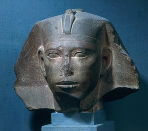 अबू रोश, ओल्ड किंगडम, c.2565-2558 ई.पू. (क्वार्ट्जाइट) से किंग जिडेफ्रे, (107943 भी देखें)